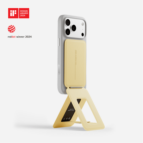 Snap Phone Tripod Stand MOVAS™ - MagSafe Compatible For Phones MS027 Tripod Stand Wonder Yellow