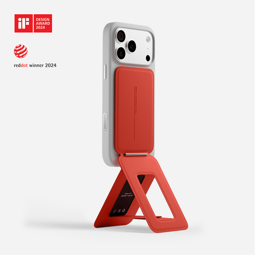 Snap Phone Tripod Stand MOVAS™ - MagSafe Compatible For Phones MS027 Tripod Stand Ready Red