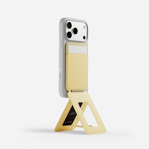 Snap Phone Tripod Stand MOVAS™ - MagSafe Compatible For Phones MS027 Tripod Wallet Wonder Yellow