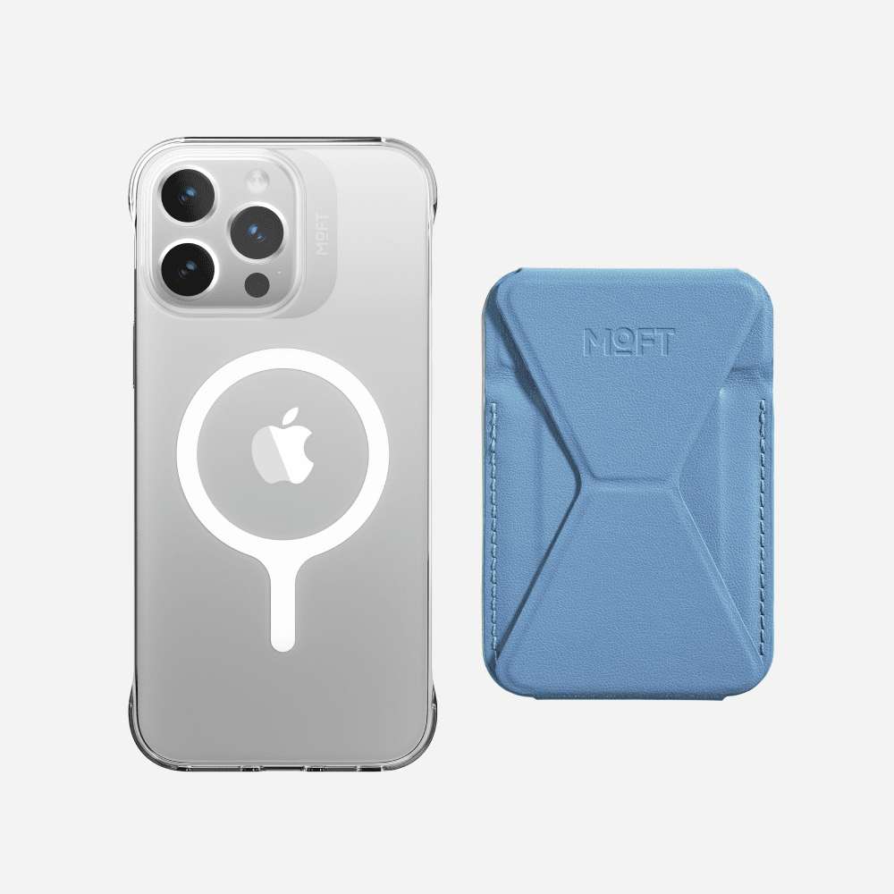 Case, Stand & Wallet Set for iPhone 16 Series - MagSafe Compatible, iPhone 16 Pro Max / Windy Blue Case, Stand & Wallet Set for iPhone 16 Series - MagSafe Compatible, iPhone 16 Pro Max / Windy Blue