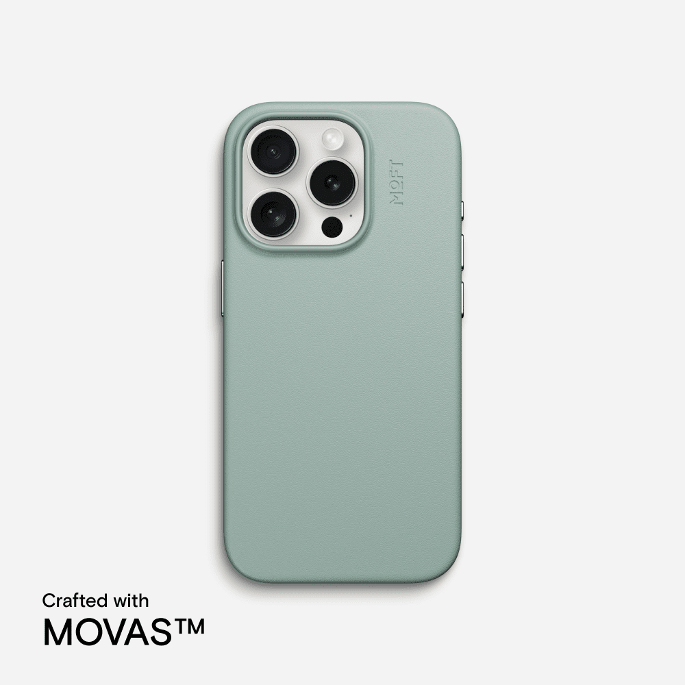 Snap Phone Case MOVAS™ - MagSafe Compatible For Phones MD020 Seafoam iPhone 15 Pro 