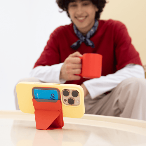 Snap-on Phone Stand & Wallet MOVAS™ - MagSafe Compatible For Phones MS007MP