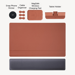 Smart Desk Mat MS020 Smart Mat Digital Kit Sienna Brown
