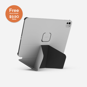 Dynamic Folio For Tablets MS028 Dynamic Folio Case iPad Pro 11" (M5 2025 | M4 2024) Misty Cove x Jet Black