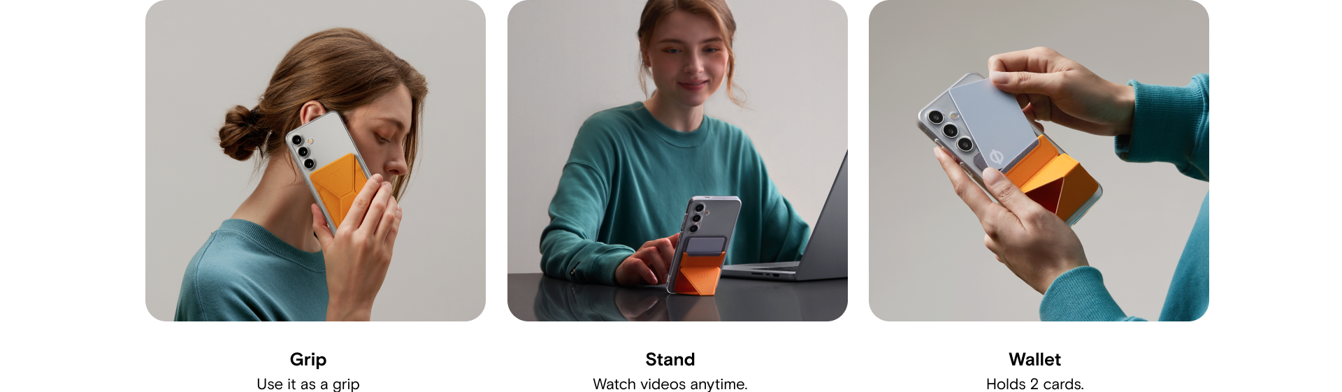 Moft Snap-On Stand & Wallet - Thumbnail 3