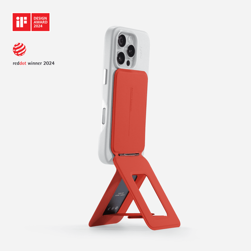 Snap Phone Tripod Stand MOVAS™ - MagSafe Compatible For Phones MS027 Tripod Stand Coral 