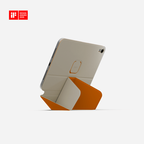 Dynamic Folio For Tablets MS028 Dynamic Folio iPad mini (7th A17 Pro 2024 | 6th A15 2021) Beach White x Terracotta