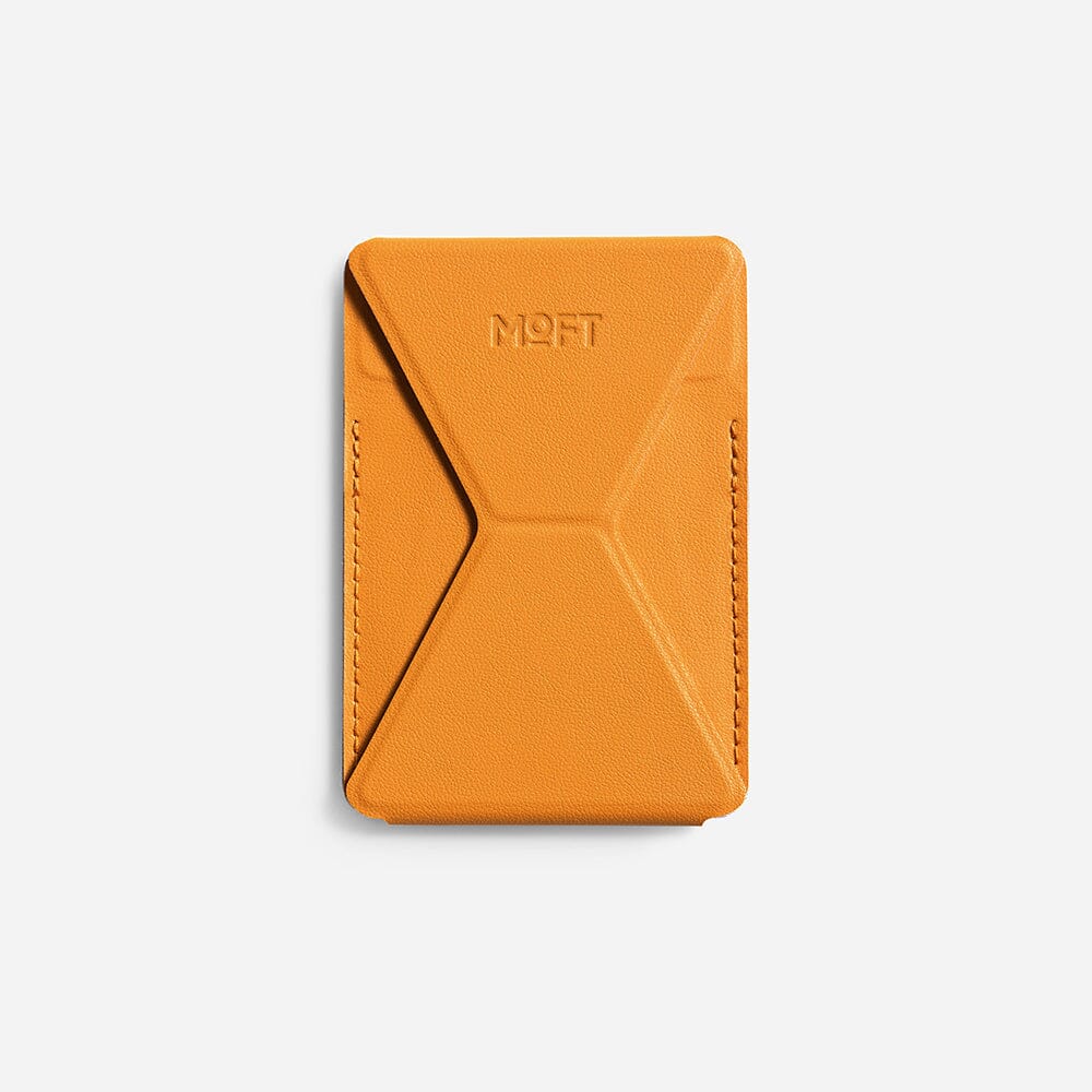 Adhesive Phone Stand & Wallet For Phones MS007 Orange MOVAS™ 