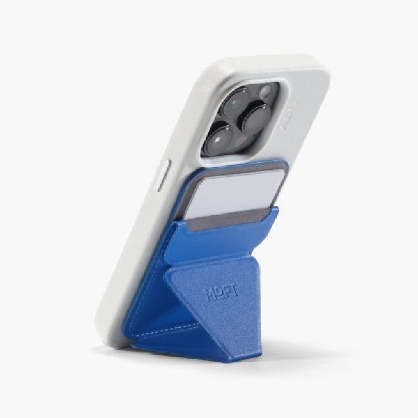 MOFT MS007MS-1-BU2021 Snap-on Phone Stand and Wallet for iPhone 12 and 13  Series (Oxford Blue) 