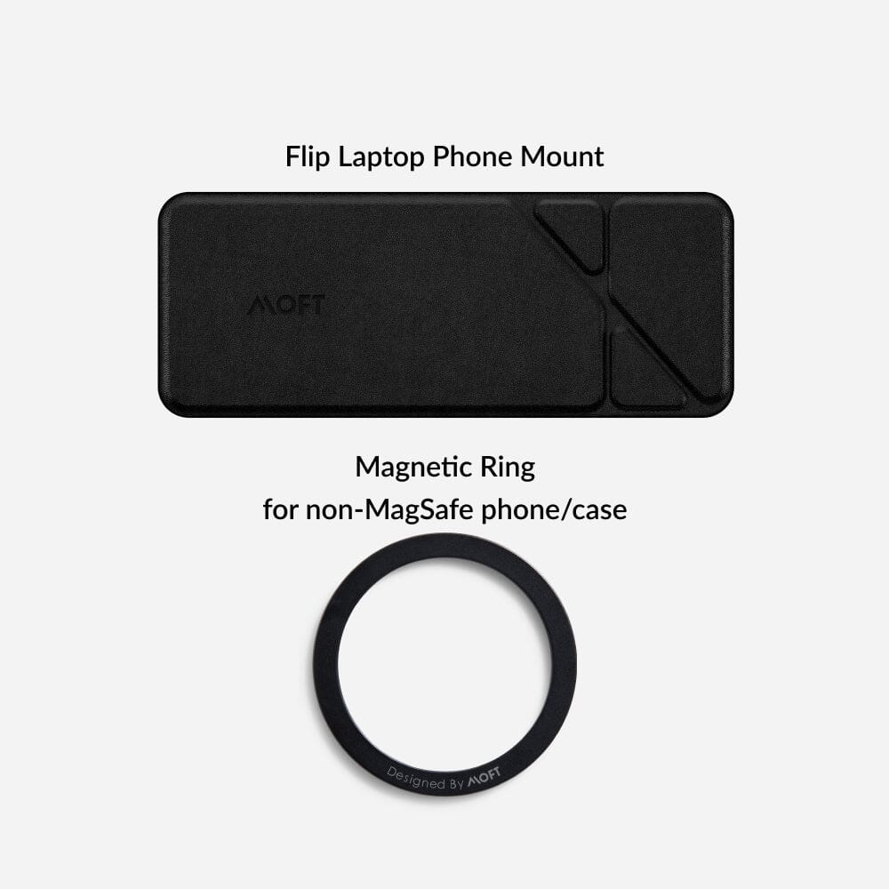 Flip Laptop Phone Mount For Laptops MS021P Black With 