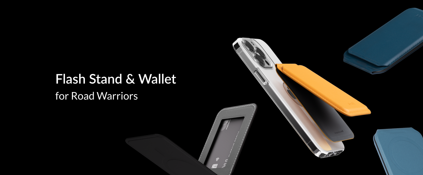 Flash Wallet & Stand - MagSafe Compatible by MOFT