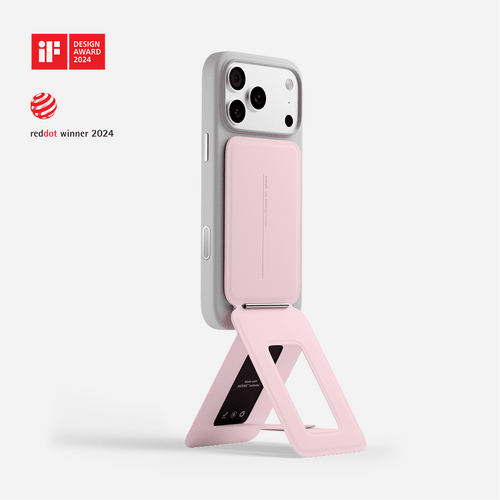 Snap Phone Tripod Stand MOVAS™ - MagSafe Compatible For Phones MS027 Tripod Stand Light Pink 
