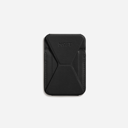 Snap-on Phone Stand & Wallet MOVAS™ - MagSafe Compatible For Phones MS007MP Jet Black Phone Stand & Wallet None