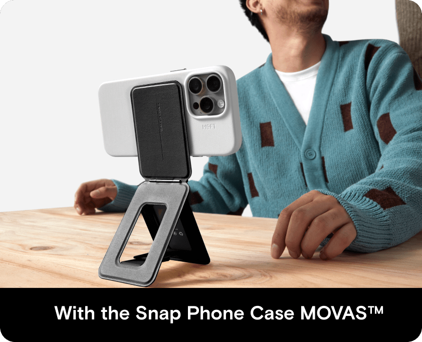 2 Snap Phone Tripod Stand MOVAS™ - MagSafe Compatible For Phones MS027 