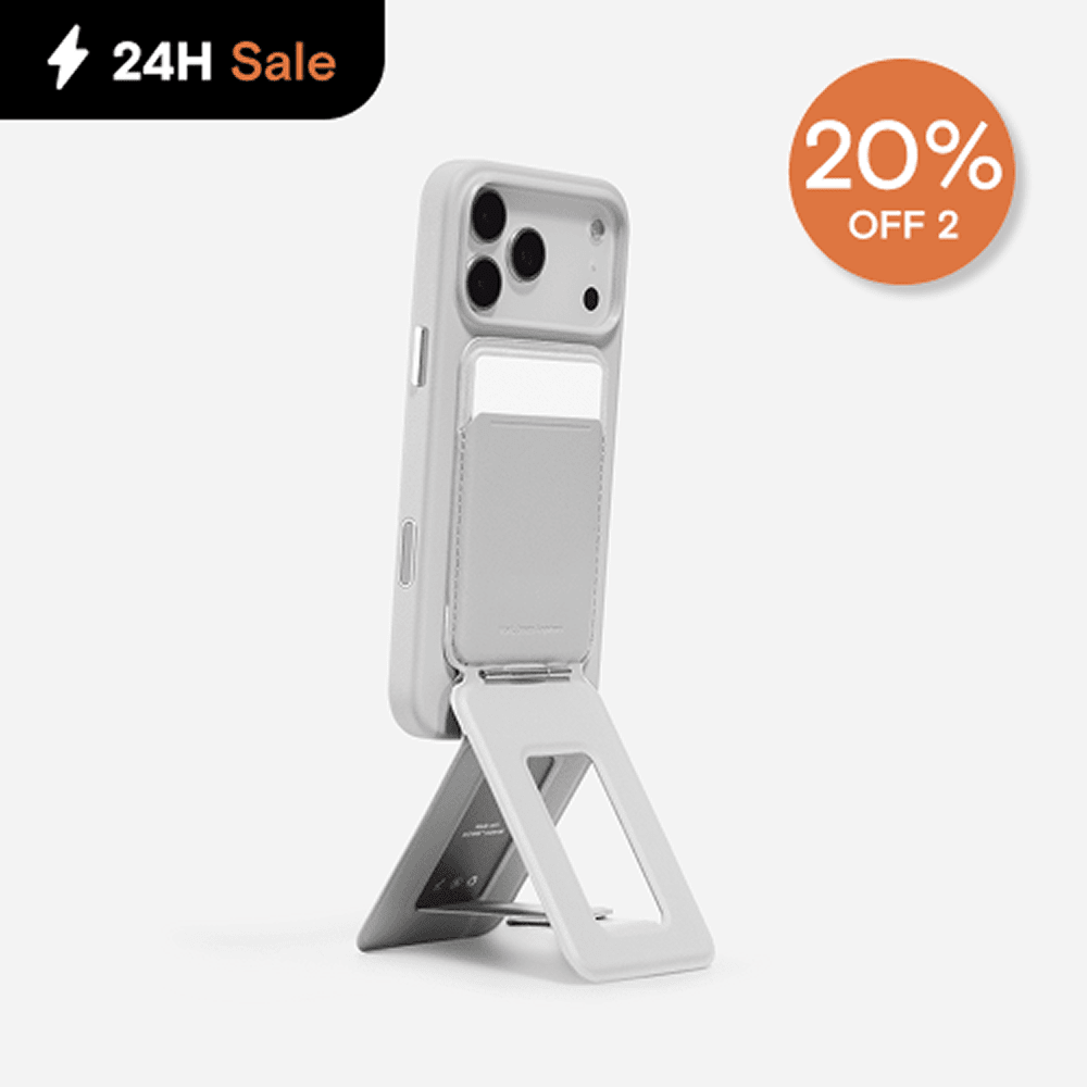 Snap Phone Tripod Stand MOVAS™ - MagSafe Compatible For Phones MS027 Tripod Wallet Misty Cove 