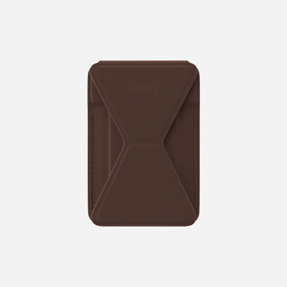 Snap-on Phone Stand & Wallet MOVAS™ - MagSafe Compatible For Phones MS007MP Brownie 
