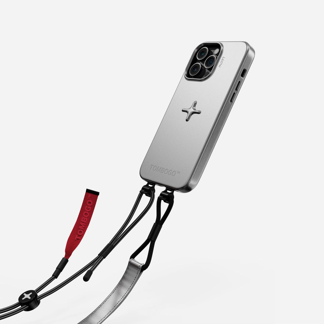 MOFT X TOMBOGO The Future is Bright Collection For Laptops MOFT Anywhere Handsfree Set - iPhone 14 Pro Timeless Silver 