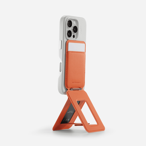 Snap Phone Tripod Stand MOVAS™ - MagSafe Compatible For Phones MS027 Tripod Wallet Terracotta 