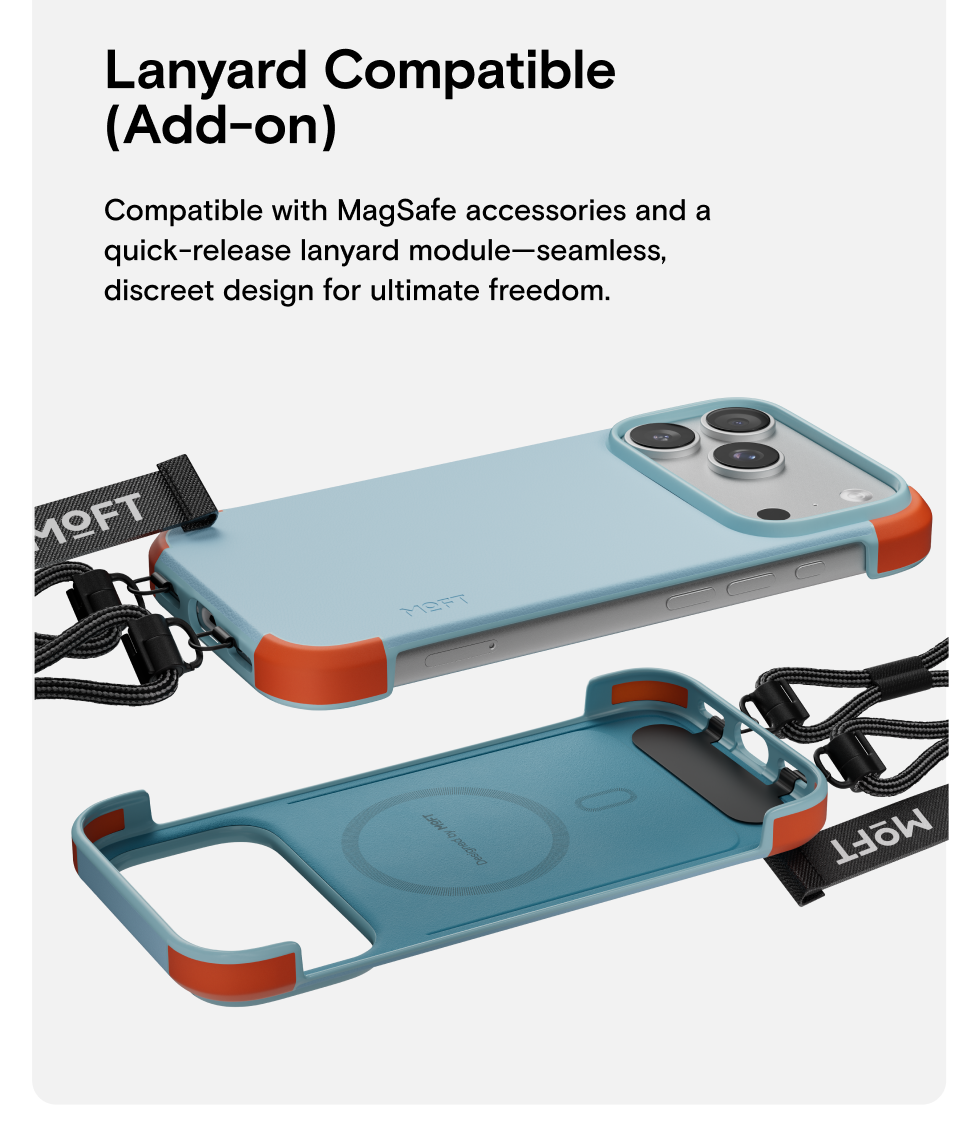 Frame Case MOVAS™ for iPhone 17 Pro/Pro Max - MagSafe Compatible