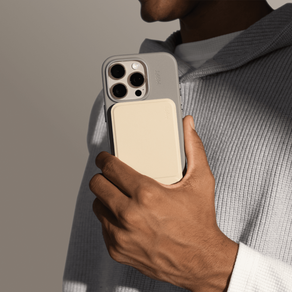 Case, Tripod & Stand/Wallet Set MOVAS™ for iPhone 16 - MagSafe Compatible For Phones MD020+MS027/W 