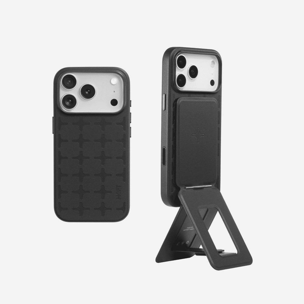 Tombogo Monogram Bundle TombogoMD020 iPhone 17 Pro Jet Black Tripod Stand - Jet Black