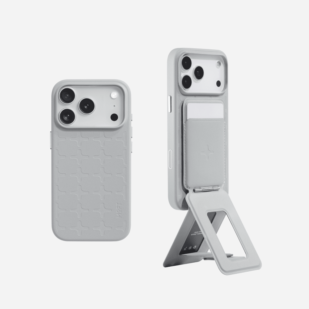 Tombogo Monogram Bundle TombogoMD020 iPhone 17 Pro Misty Cove Tripod Wallet - Misty Cove