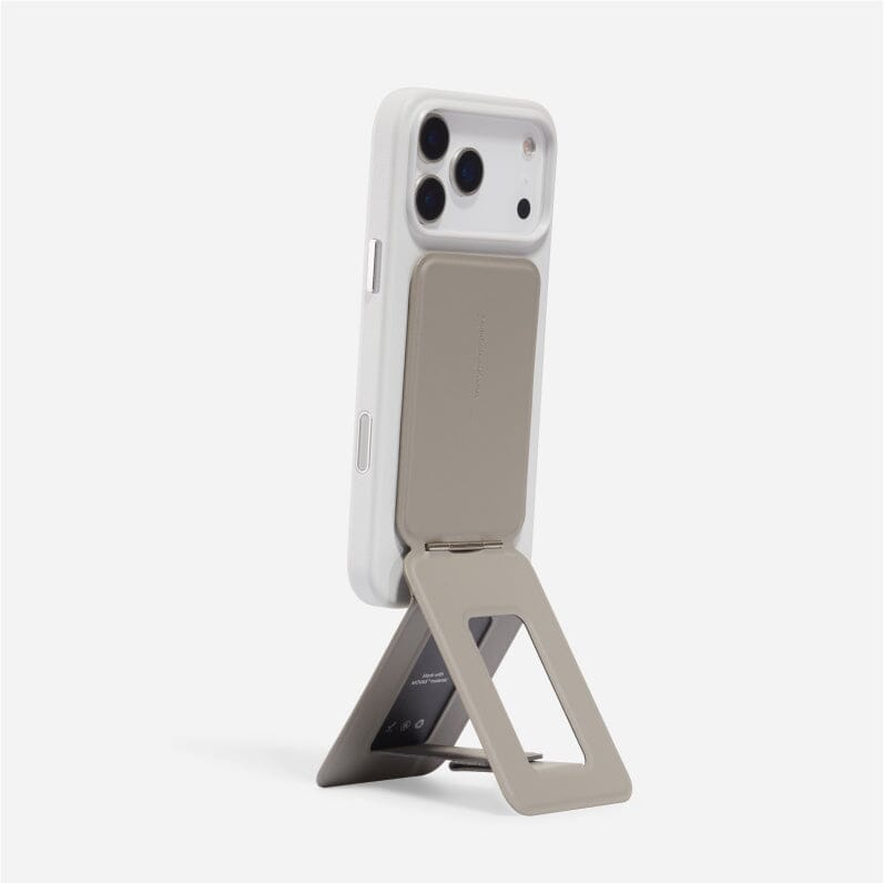 Snap Phone Tripod Stand MOVAS™ - MagSafe Compatible For Phones MS027 Tripod Stand Taupe 