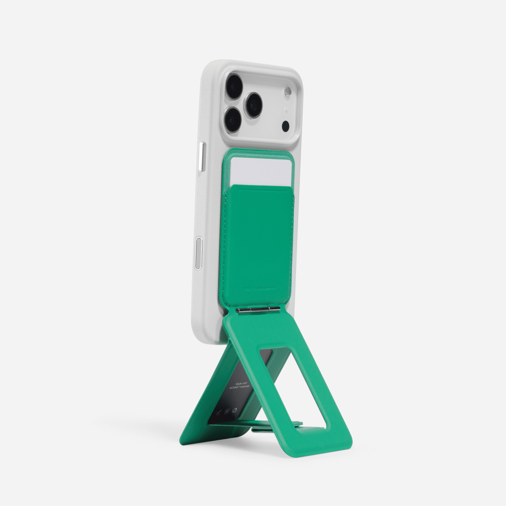 Snap Phone Tripod Wallet MOVAS™ - MagSafe Compatible For Phones MS027W Oz Green 