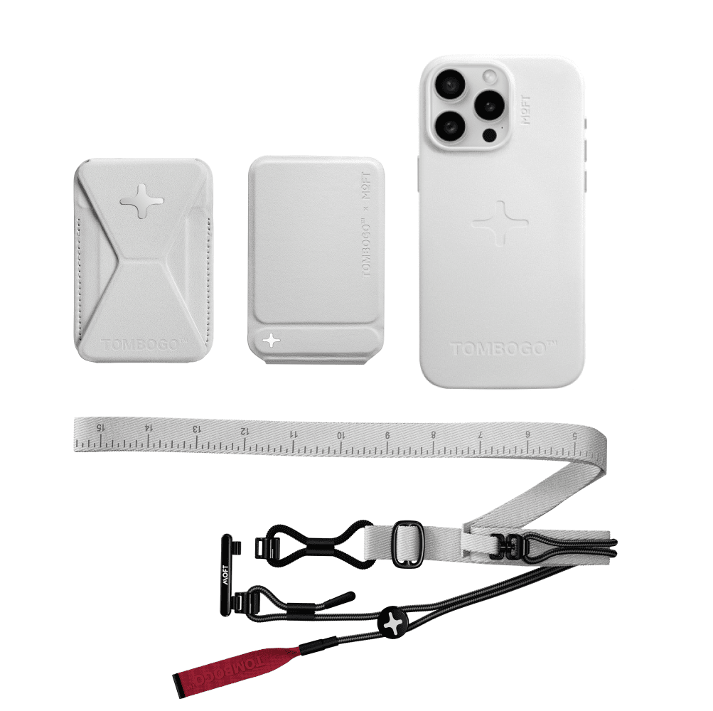 MOFT X TOMBOGO Kit - Textured Grey TombogoGray The Cosmic Commuter Kit None iPhone 15 Pro