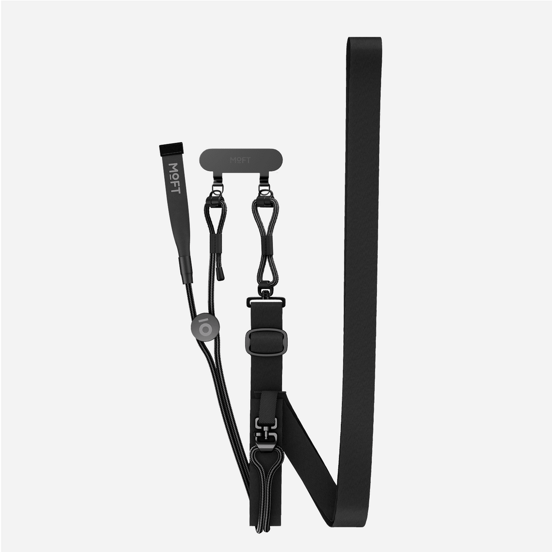 Everywhere Lanyard MD018U JET BLACK 