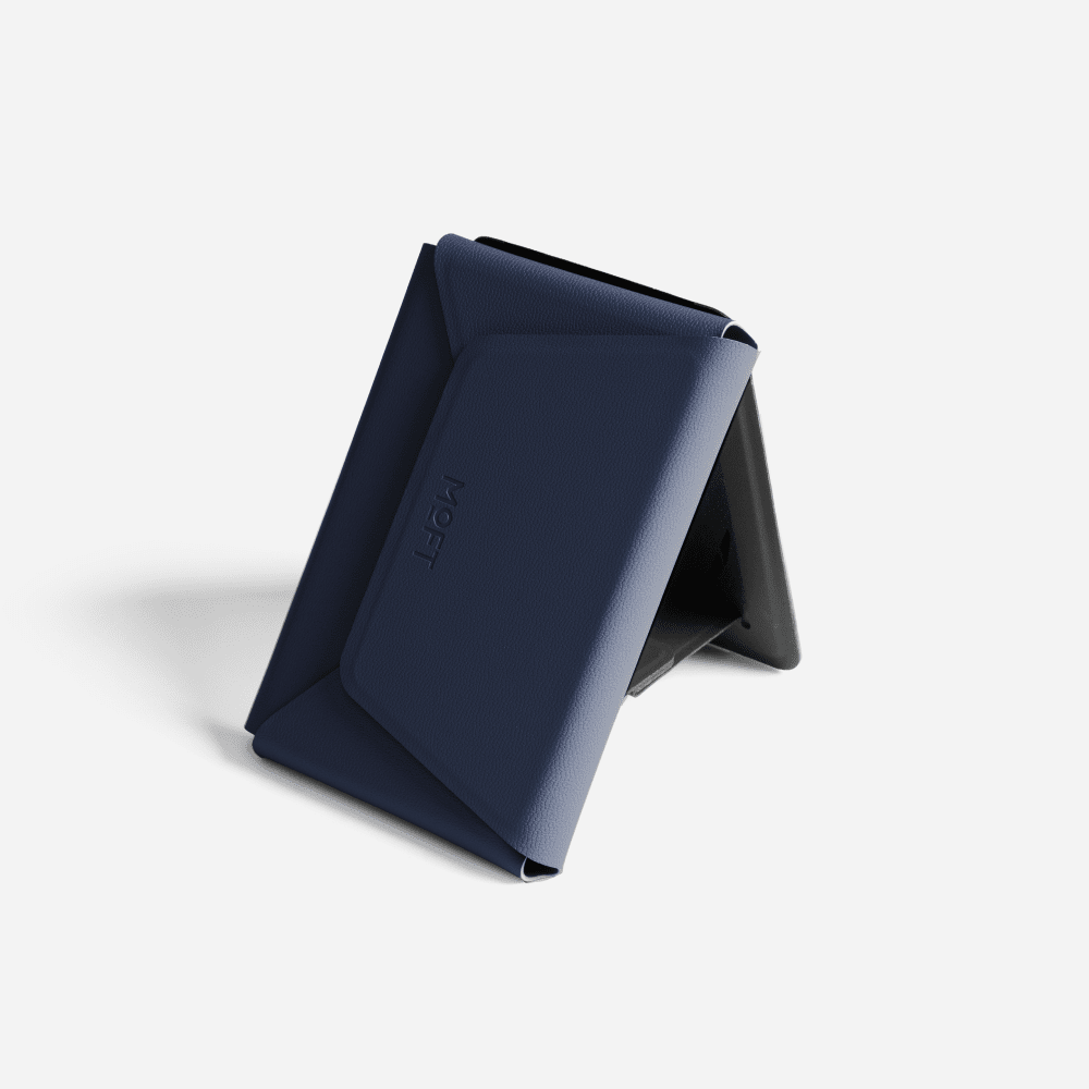 Snap Field Wallet For Phones MB005 Wallet with a Stand Navy Blue 