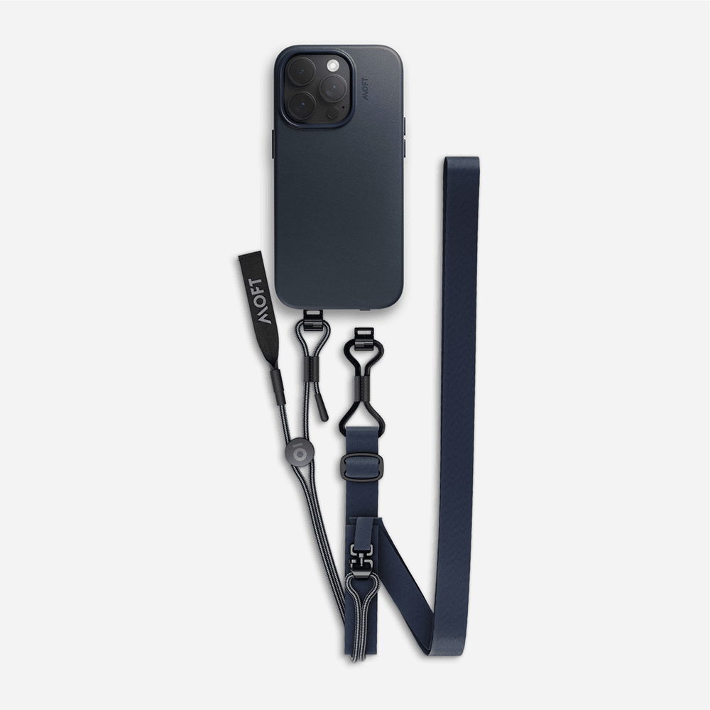 Phone Lanyard For Phones MD018 Navy Blue iPhone 14 Pro 
