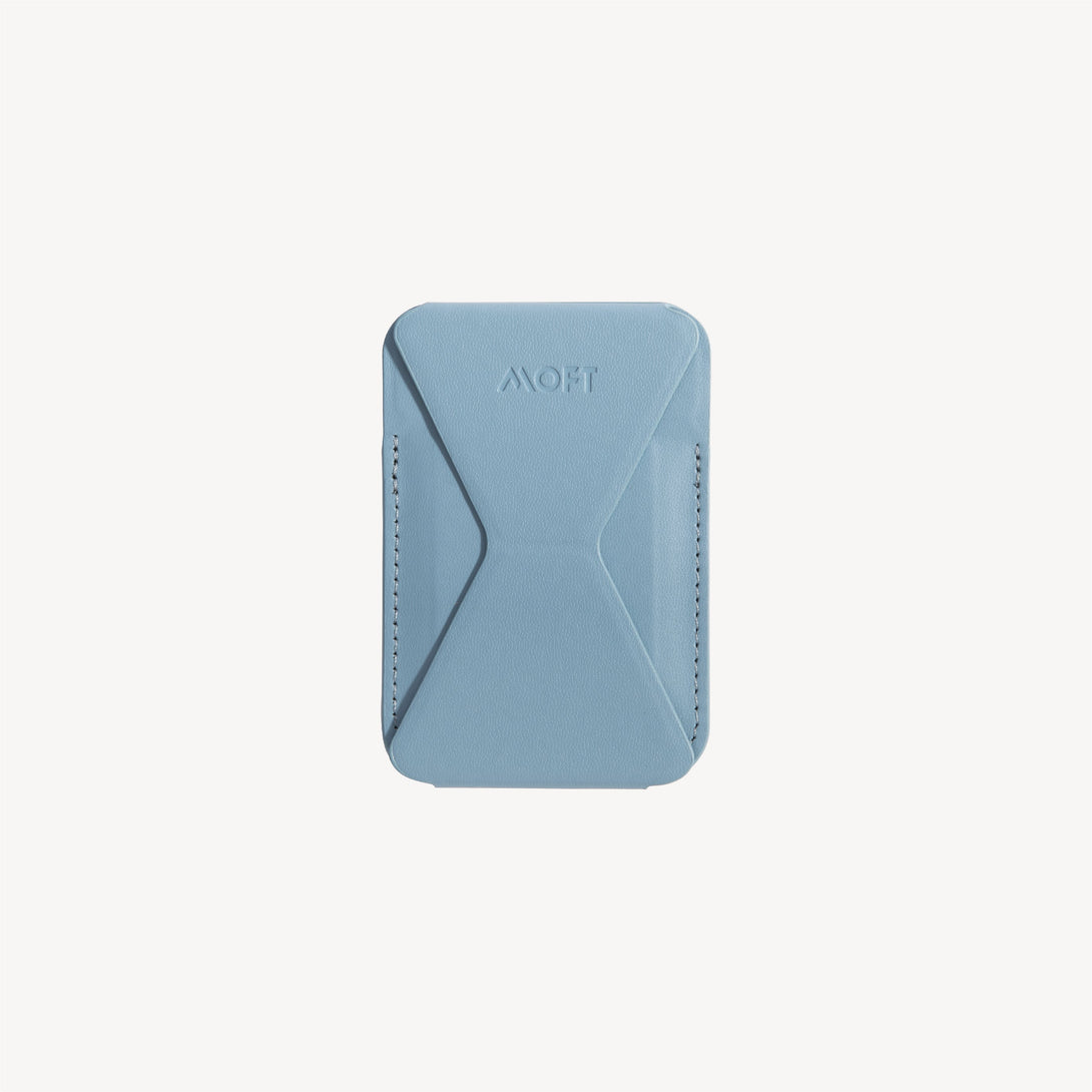 MOFT Snap-On Magnetischer Handy Wallet Ständer, Leder Kartenhalter