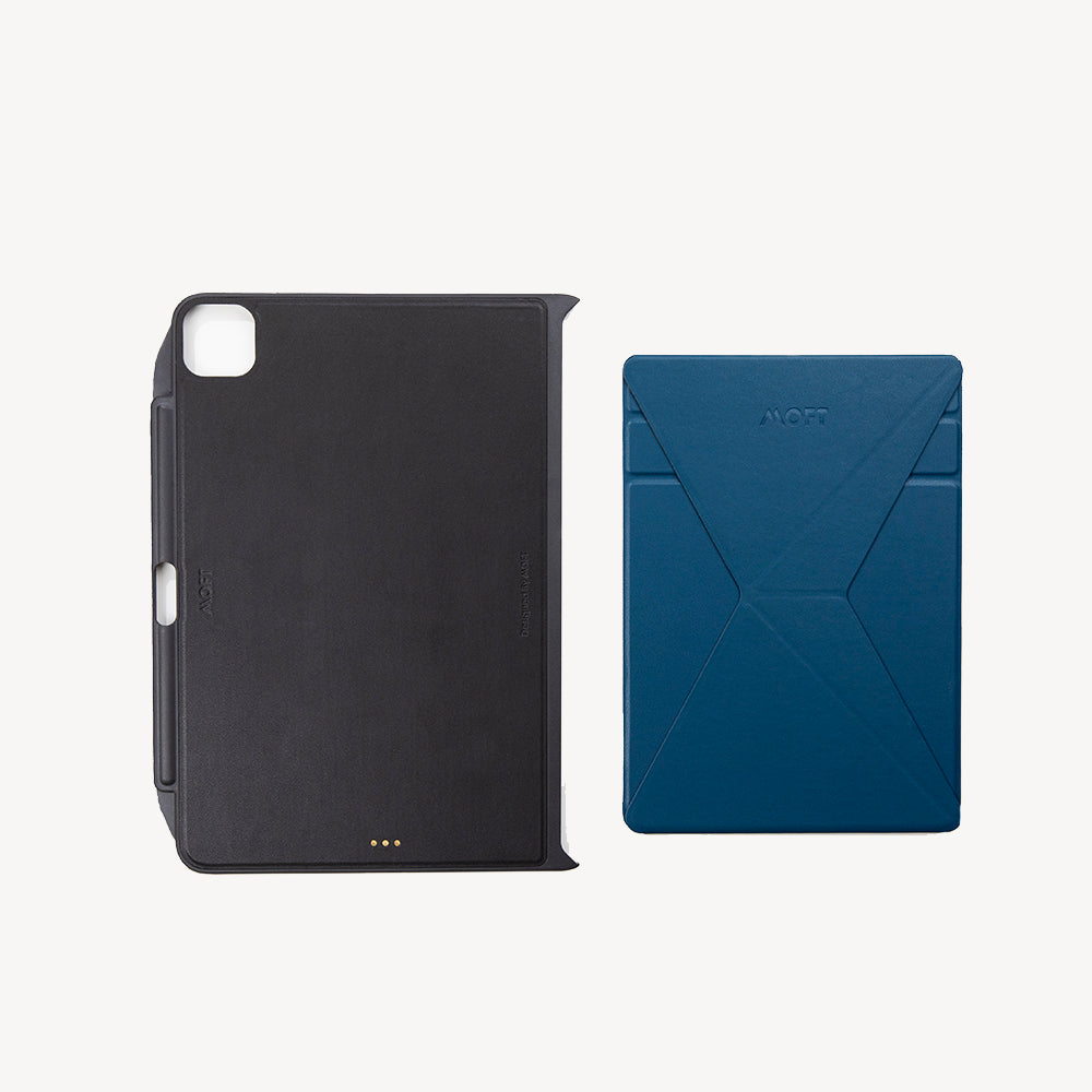 Snap iPad Case & Stand (New) MOFT Blue iPad Pro 11” Gen 1/2/3 (2018-2021) & iPad Air Gen 4/5 (2020/2022) 
