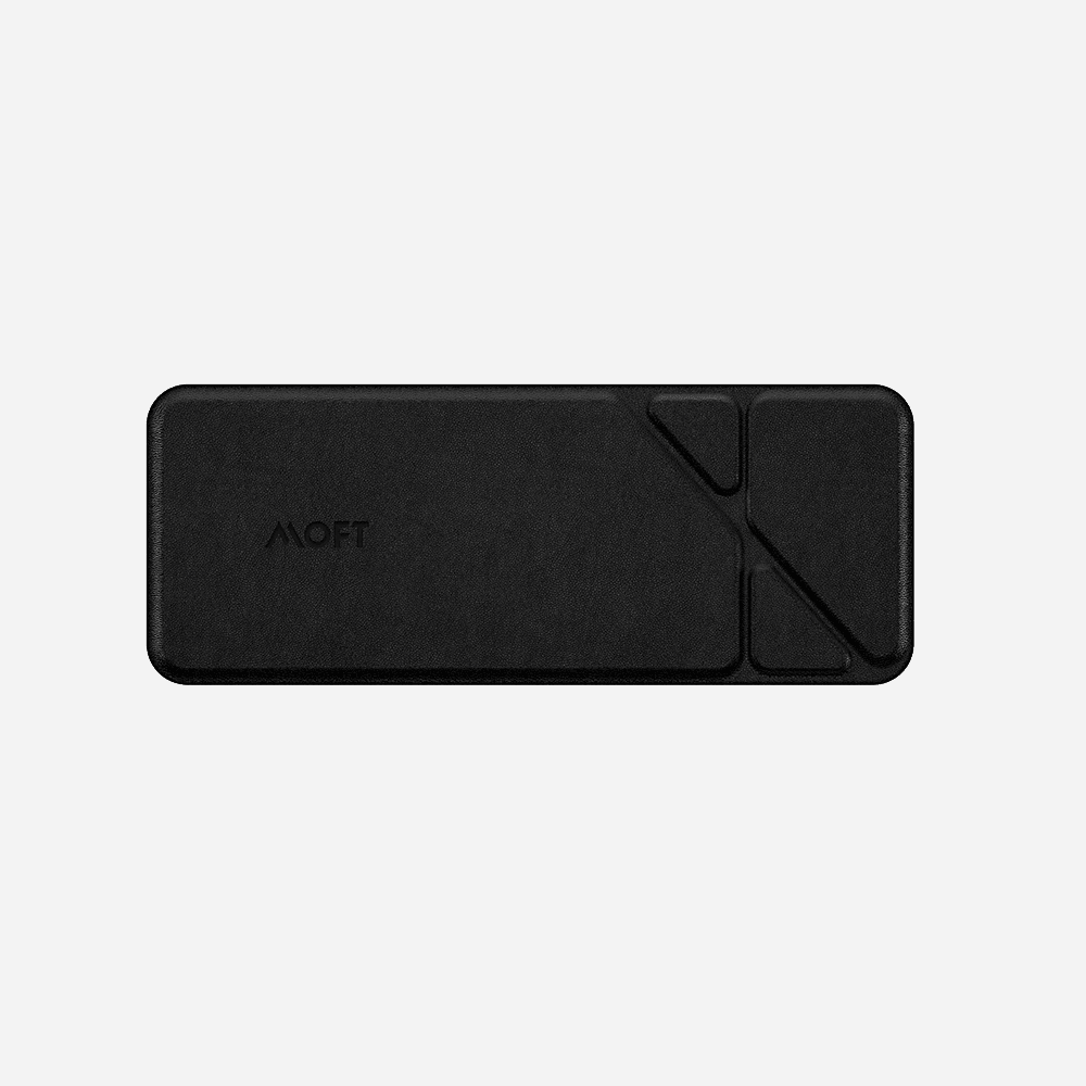 Snap Laptop Phone Holder - MagSafe Compatible For Laptops MS021 Black Flip Laptop iPhone Mount 